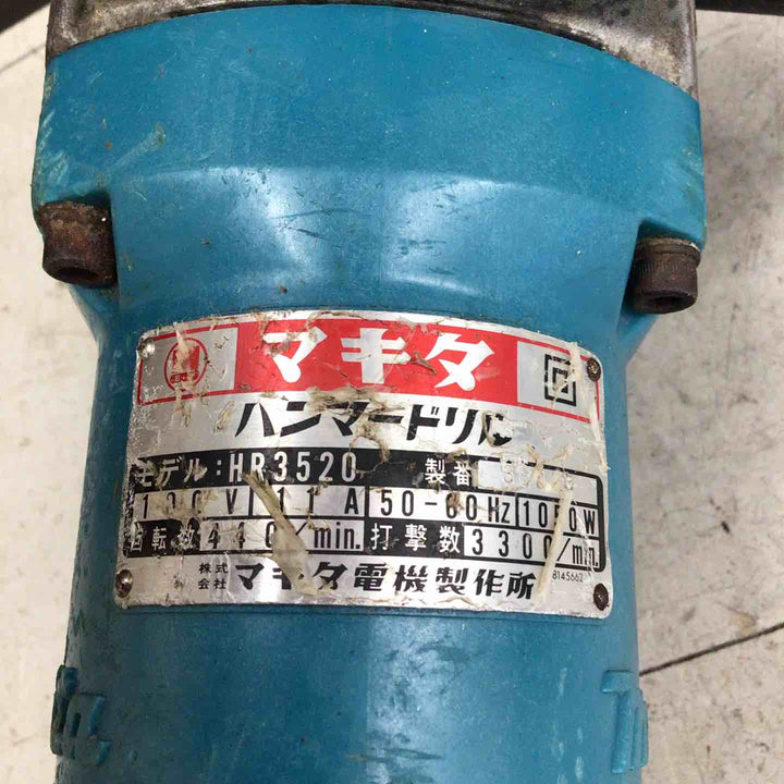 【現状品】 マキタ/makita ハンマドリル HR3520 【鴻巣店】