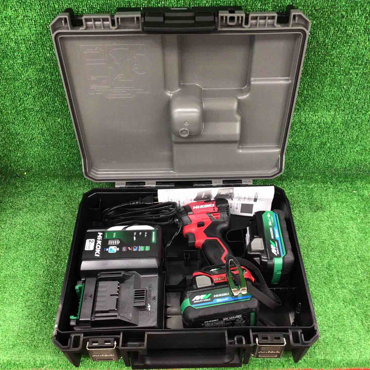 ★ハイコーキ(HIKOKI ※旧:日立工機) コードレスインパクトドライバ スコーピオンレッド WH36DD(2XHRSZ)【川崎店】