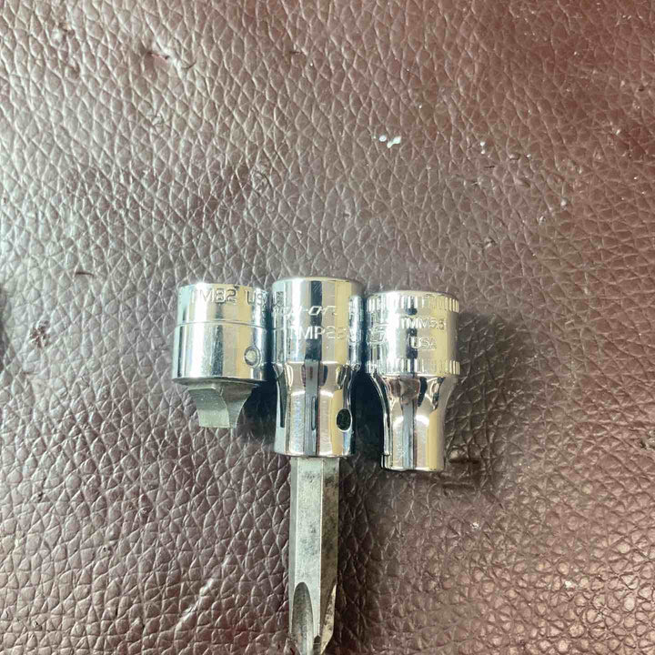 【中古品】スナップオン(Snap-on) 1/4 スライドハンドル ソケット6個セット【東大和店】