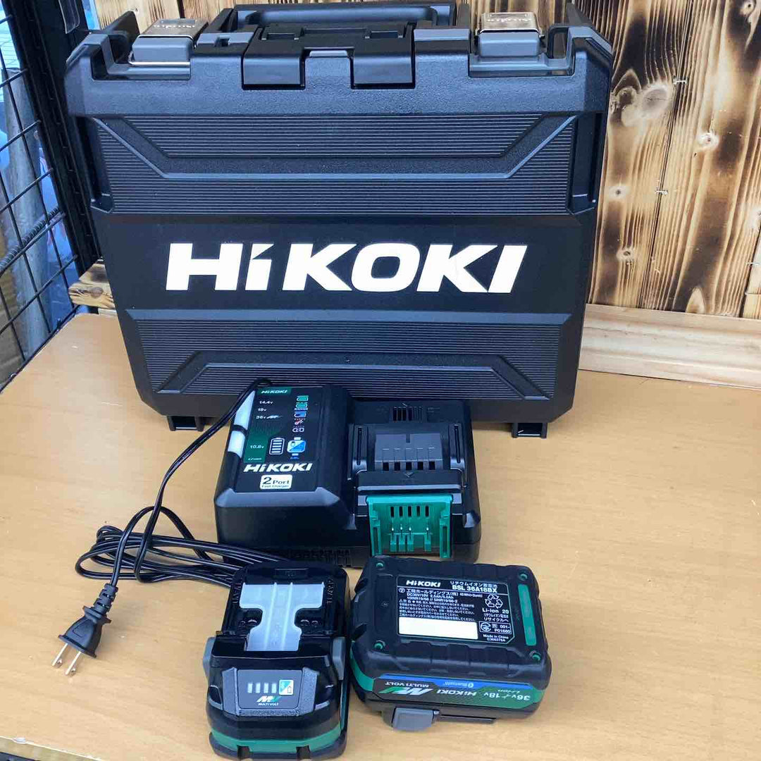 ★ハイコーキ(HIKOKI ※旧:日立工機) コードレスインパクトドライバ アグレッシブグリーン WH36DD(2XHLSZ)【越谷店】
