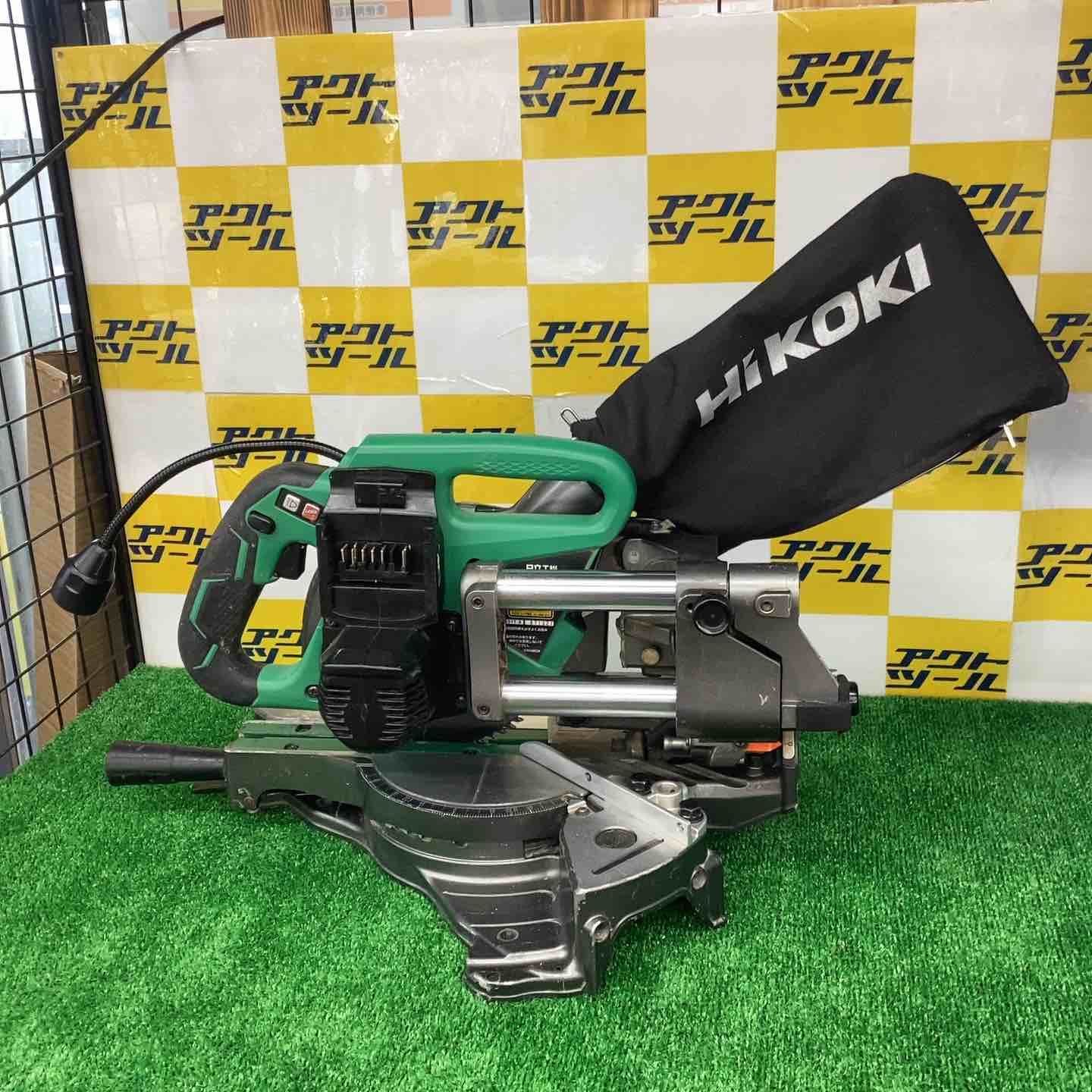 ☆ハイコーキ(HIKOKI ※旧:日立工機) コードレス卓上スライド丸のこ