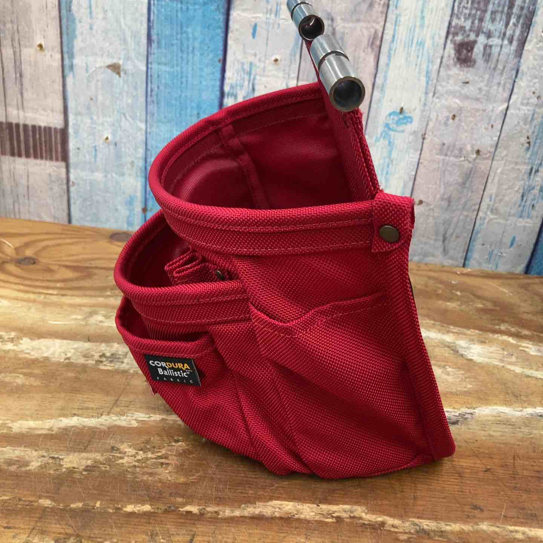 ▲ニックス(KNICKS) コーデュラバリスティック生地チェーン対応3段腰袋 BART-301DDX【柏店】