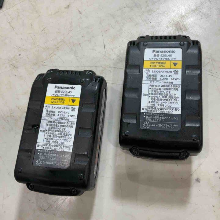 ◇パナソニック(Panasonic) コードレス角穴カッター EZ4543LS2S-B 14.4V 動作確認済み【川口店】