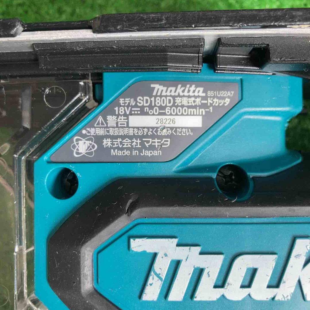 ★マキタ(makita) コードレスボードカッタ SD180DZ【草加店】