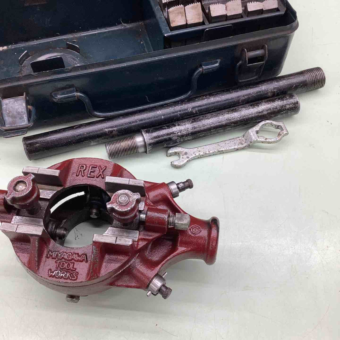 現状品 REX レッキス 手動パイプネジ切り器 2R5【越谷店】