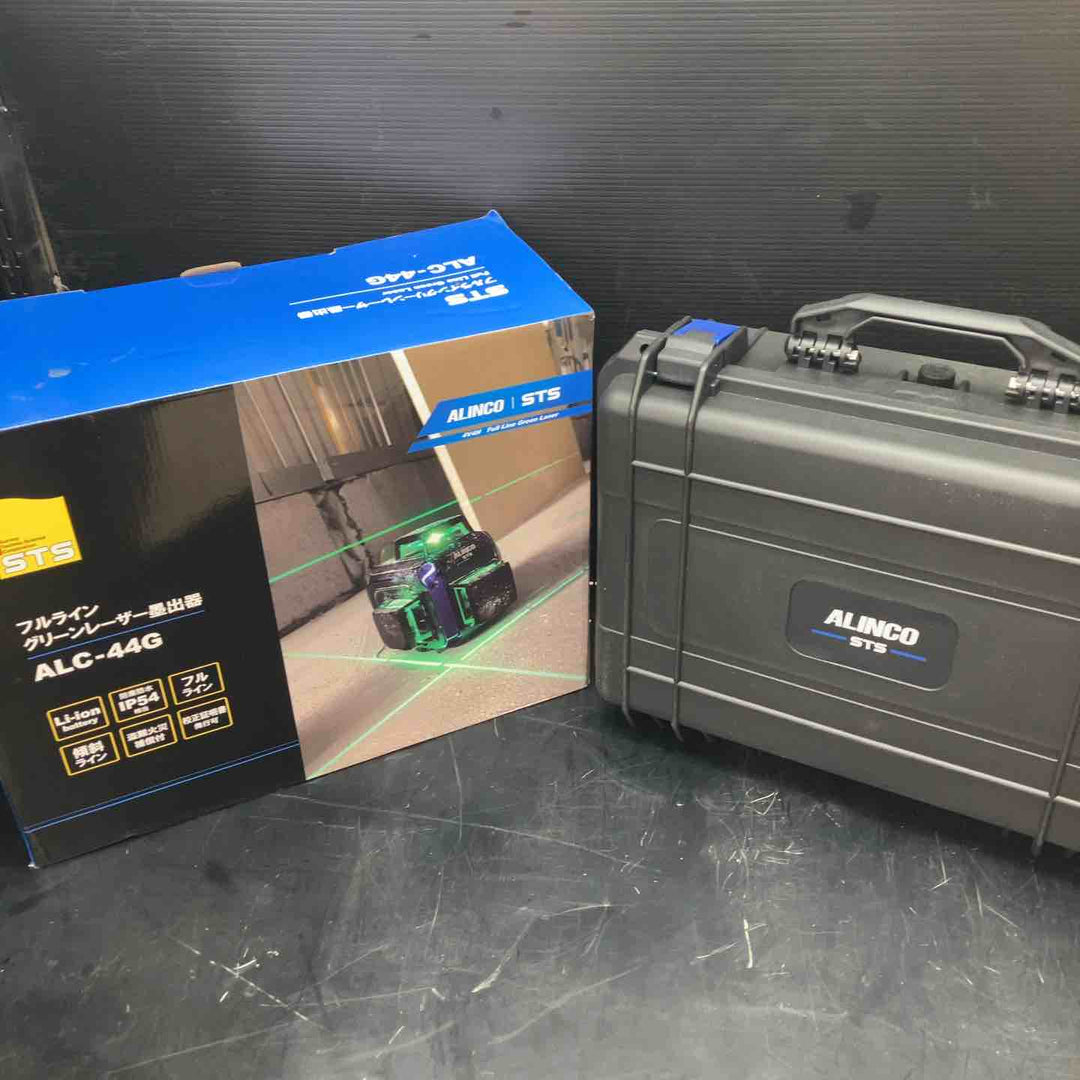 ◇STS(ALINCO) フルライングリーンレーザー墨出し器 ALC-44G【川越店】