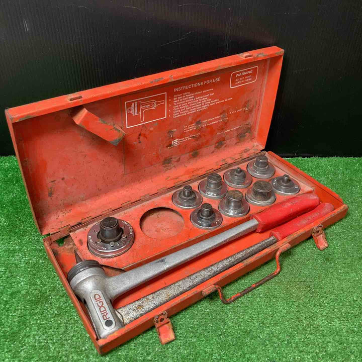 【現状品】RIDGID チューブエキスパンダー エキスパンダヘッド9種入【岩槻店】