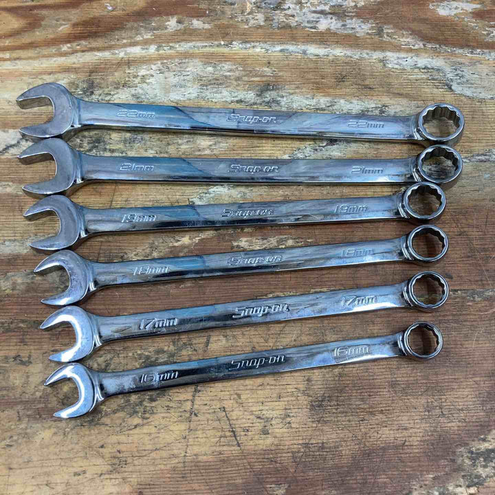 スナップオン(Snap-on) コンビネーションレンチセット 6点 OEXM220B/210/190/180/170/160【柏店】