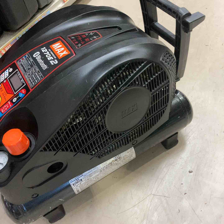 ★マックス(MAX) エアコンプレッサー AK-HH1270E2_ブラック【町田店】