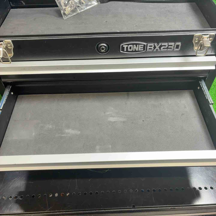 【中古品】 トネ (TONE) ツールチェスト BX230BK ブラック 【藤沢店】