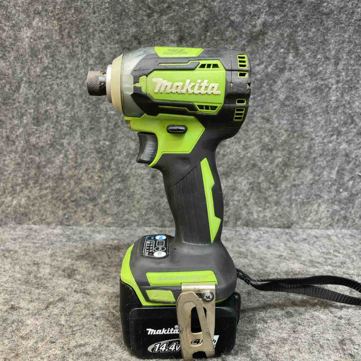 【希少色ライムグリーン】マキタ(makita) コードレスインパクトドライバー TD160DRFXL【桶川店】