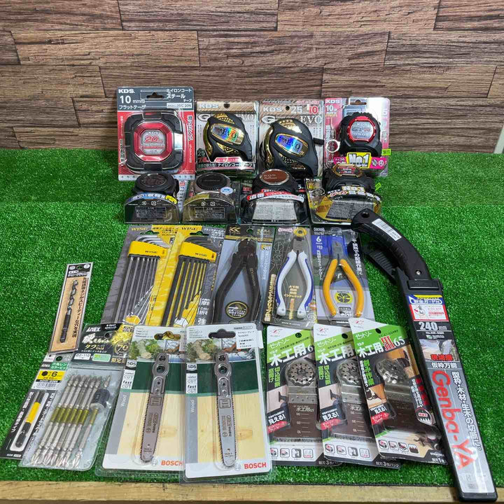 【未使用品】コンベックス・ニッパなど  未使用小物まとめ(KDS、ゼットソー等)【桶川店】