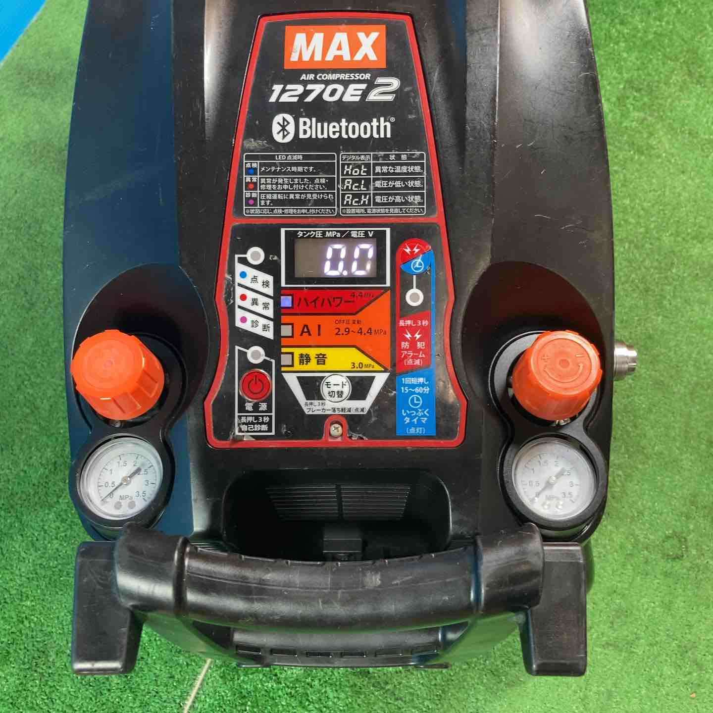☆マックス(MAX) エアコンプレッサー AK-HH1270E2_ブラック ☆マックス(MAX) エアコンプレッサー AK-HH1270E2_ブラック