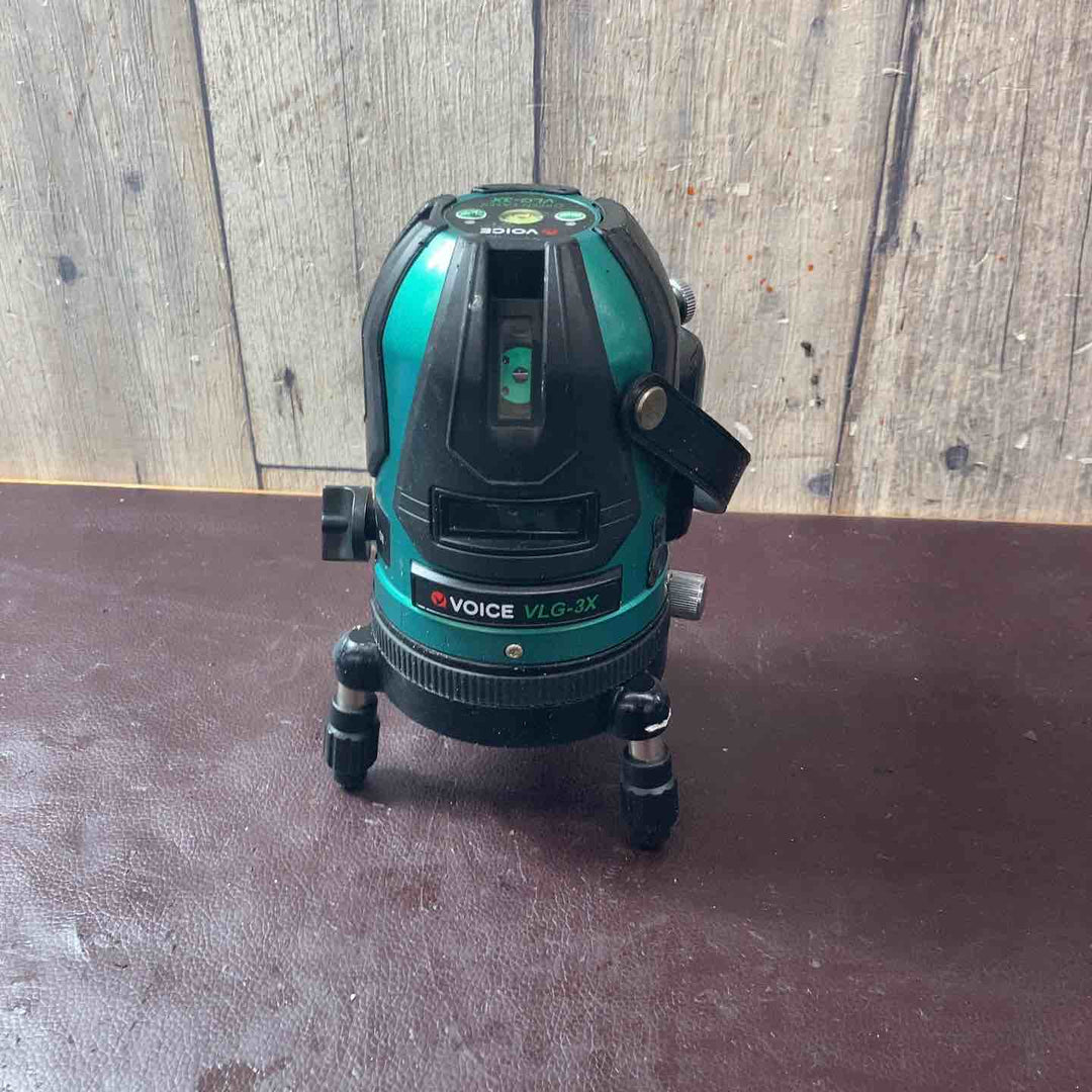 【中古品】◇VOICE グリーンレーザー墨出し器 VLG-3X【東大和店】