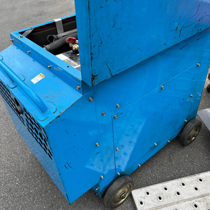【中古品/店頭受取り限定】明治 ディーゼルエンジン型 エアーコンプレッサー APET37CY-140 5馬力【東大和店】