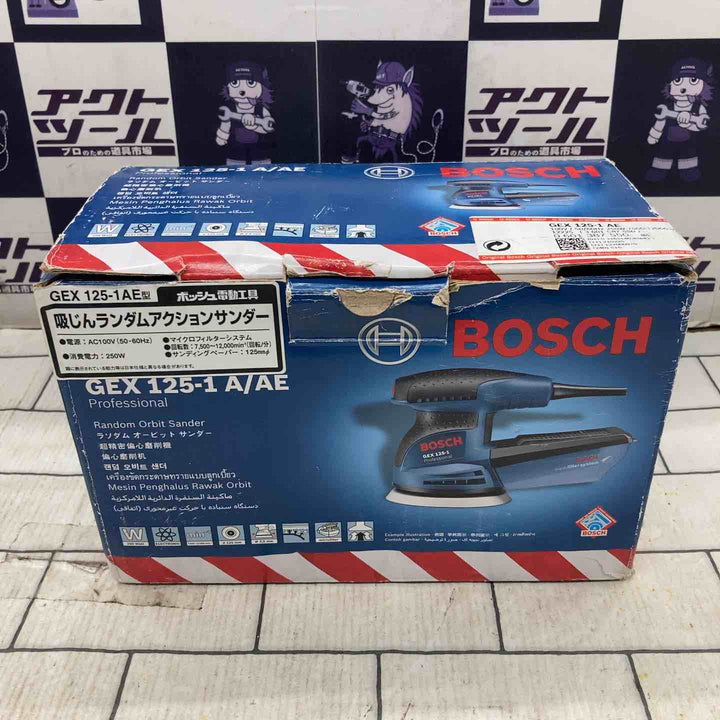 ◇ボッシュ(BOSCH) 吸じんランダムアクションサンダー GEX125-1AE【所沢店】