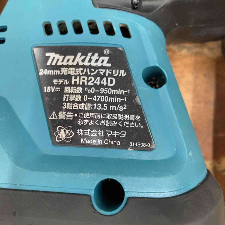 ☆マキタ(makita) コードレスハンマドリル HR244DZ【柏店】