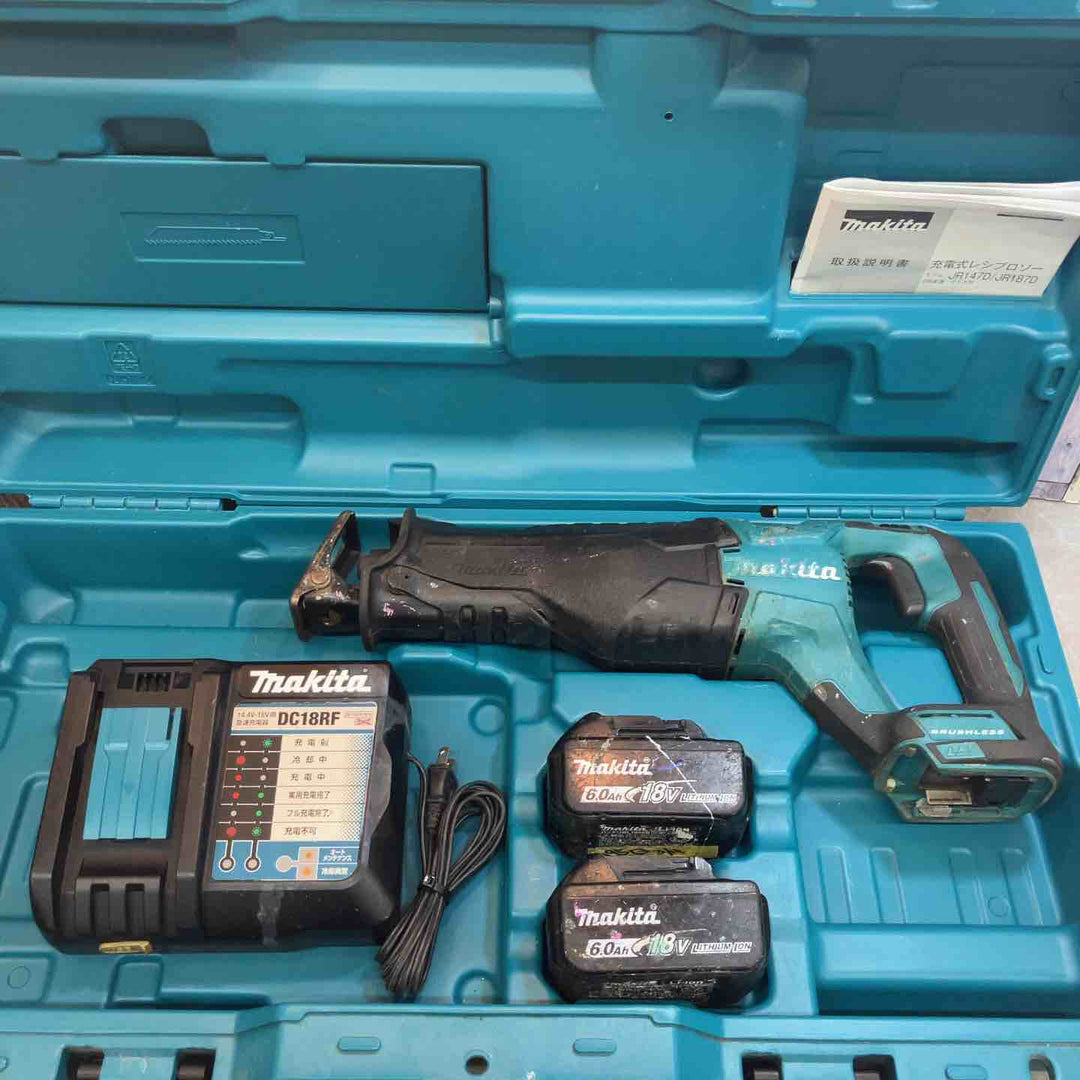 ★マキタ(makita) コードレスレシプロソー JR187DRGX【八潮店】