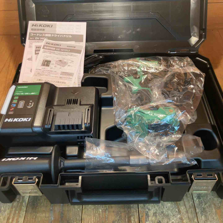 ◇ハイコーキ(HIKOKI ※旧:日立工機) コードレス振動ドリルドライバー DV36DC(NN)【所沢店】
