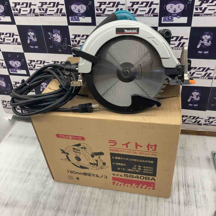 ★マキタ(makita) 際切丸のこ 5840BA【所沢店】