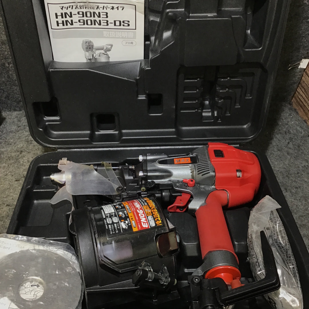 ★マックス(MAX) 高圧エア釘打ち機 HN-90N3【桶川店】
