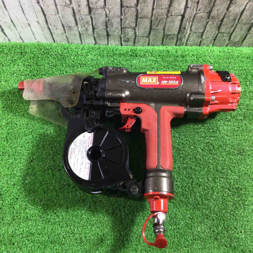 ◇マックス(MAX) 高圧コンクリート用エア釘打ち機 HN-120A【川口店】