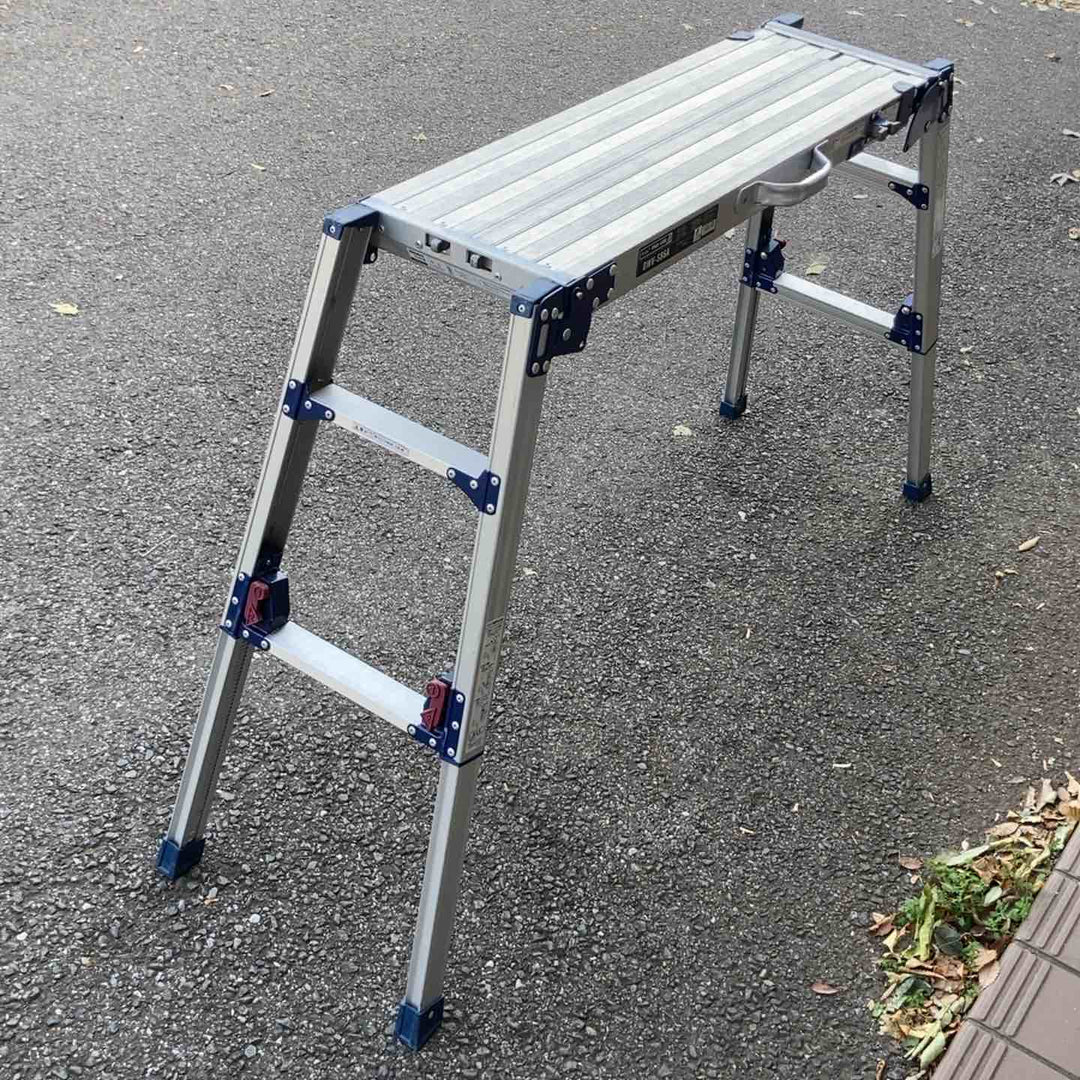 【店頭受取り限定】◇ピカ(Pica) 4脚アジャスト式天板スライド式足場台 DWV-S86A【所沢店】