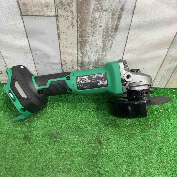 ★ハイコーキ(HIKOKI ※旧:日立工機) 125mmコードレスディスクグラインダ G3613DC(NN)【町田店】