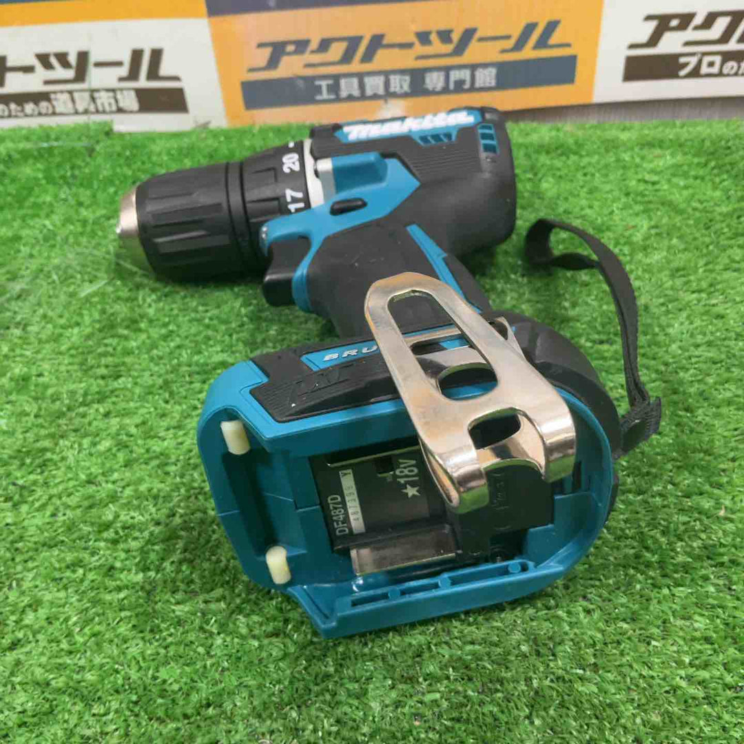 ★マキタ(makita) コードレスドリルドライバー DF487DZ【草加店】