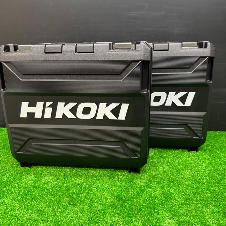 【未使用品】ハイコーキ(HIKOKI ※旧:日立工機) コードレスインパクトドライバ スパイダーイエロー WH36DD(2XHYSZ) 2台セット【電材館越谷店】
