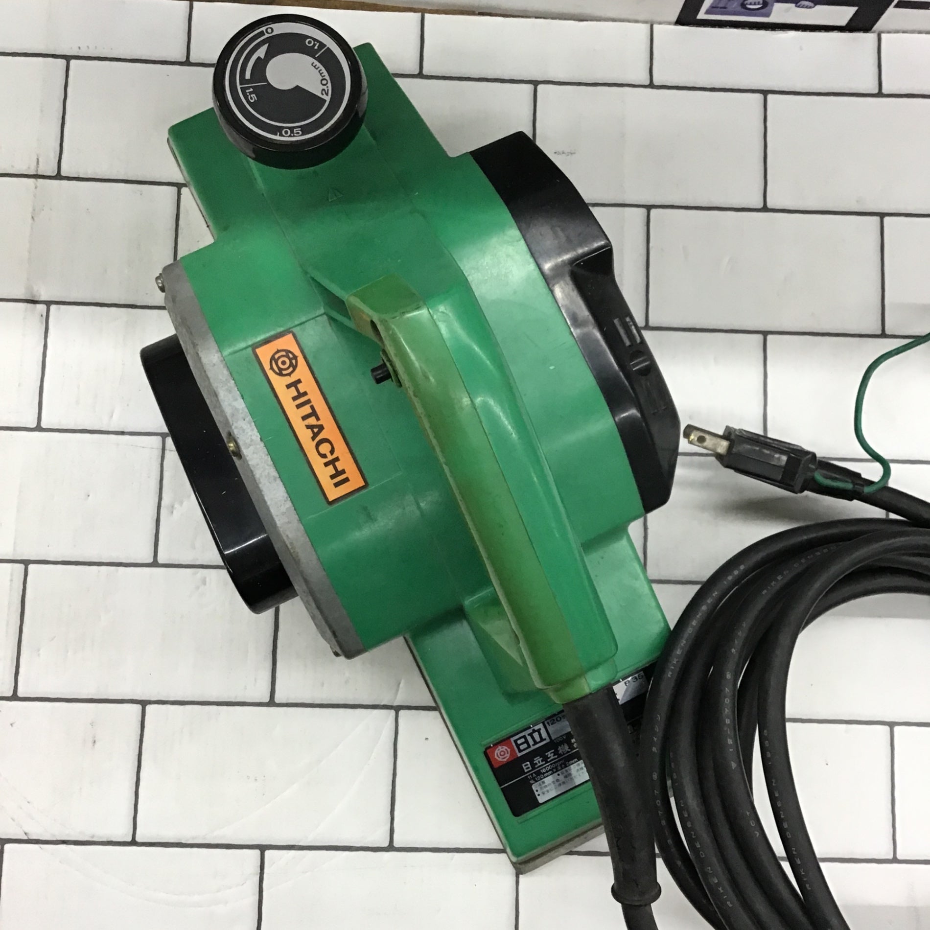 〇ハイコーキ(HIKOKI ※旧:日立工機) 120mm 電気カンナ P35 研磨式