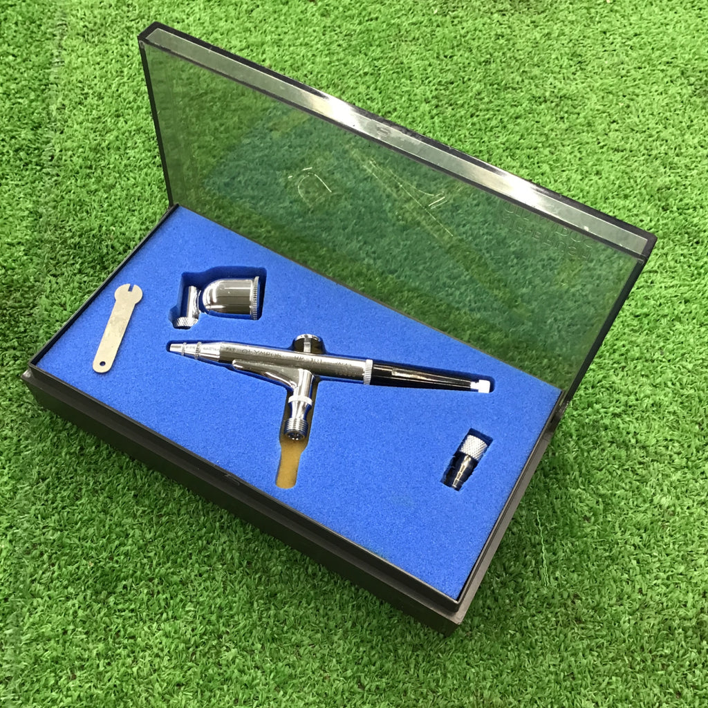 【美品】オリンポス エアブラシ HP-101 レア 廃盤 オリンポス Olympos エアブラシ HP-101 - メルカリ