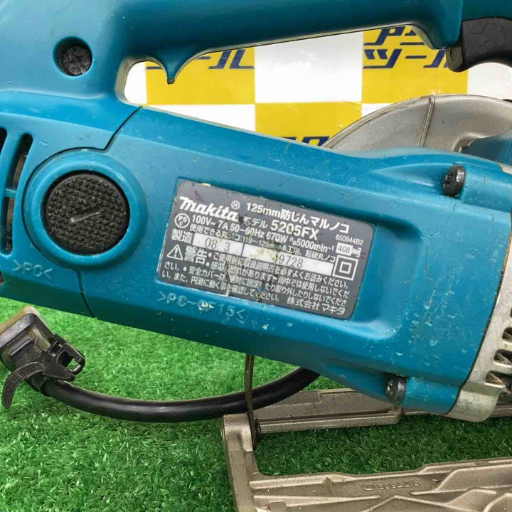 ★マキタ(makita) 125mm防じん丸のこ 5205FX【越谷店】