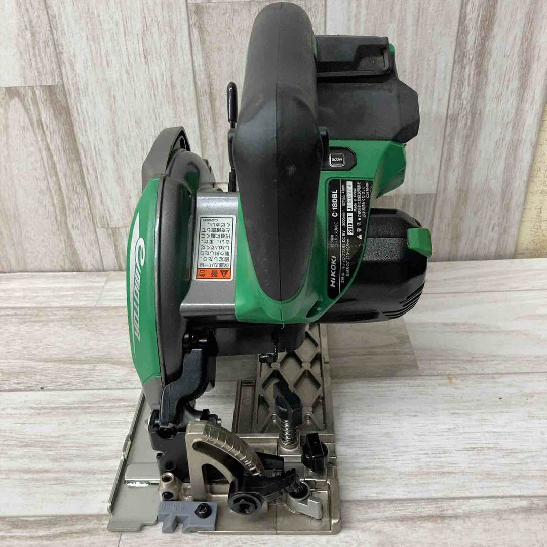 【中古品】ハイコーキ(HIKOKI ※旧:日立工機) コードレス丸のこ C18DBL(LXPK) マルチボルトシリーズ セット【柏店】