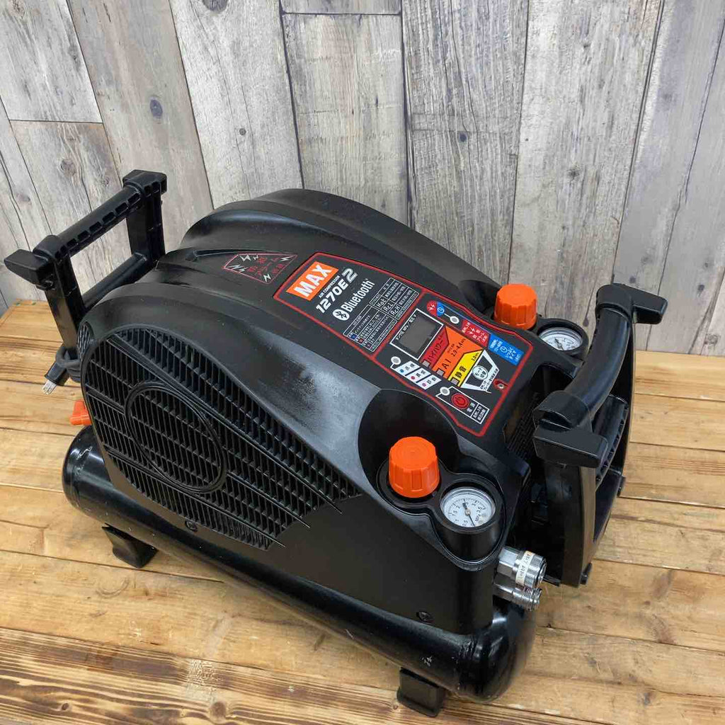 マックス(MAX) エアコンプレッサー AK-HH1270E2_ブラック 【東大和店