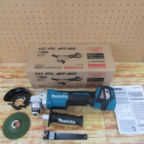 ★マキタ(makita) 100mmコードレスディスクグラインダ GA418DZ【川崎店】