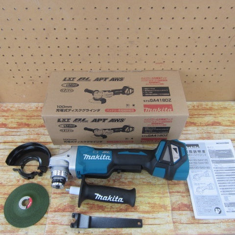 ☆マキタ(makita) 100mmコードレスディスクグラインダ GA418DZ【川崎店