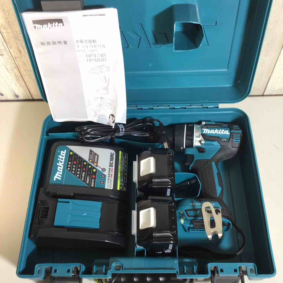 ★マキタ(makita) コードレス振動ドリルドライバー HP484DRGX【戸田店】