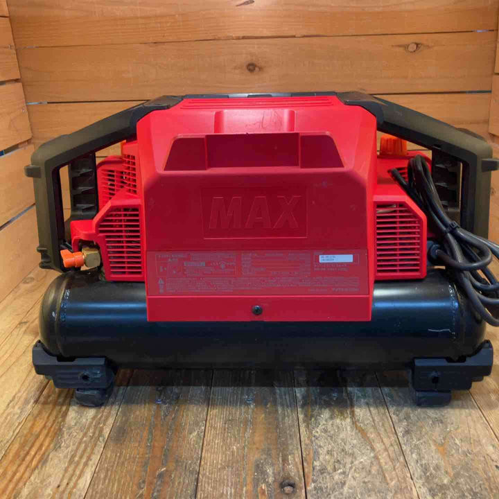 【中古品】マックス(MAX) エアコンプレッサー AK-HH1310E_レッド※充填時間5分※【所沢店】