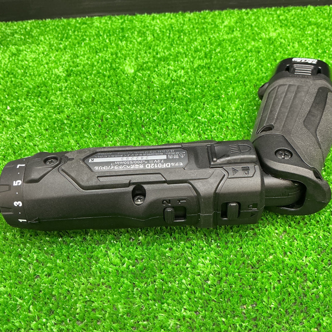 【未使用品】マキタ(makita) コードレスペンドリルドライバー DF012DSHXB【電材館越谷店】