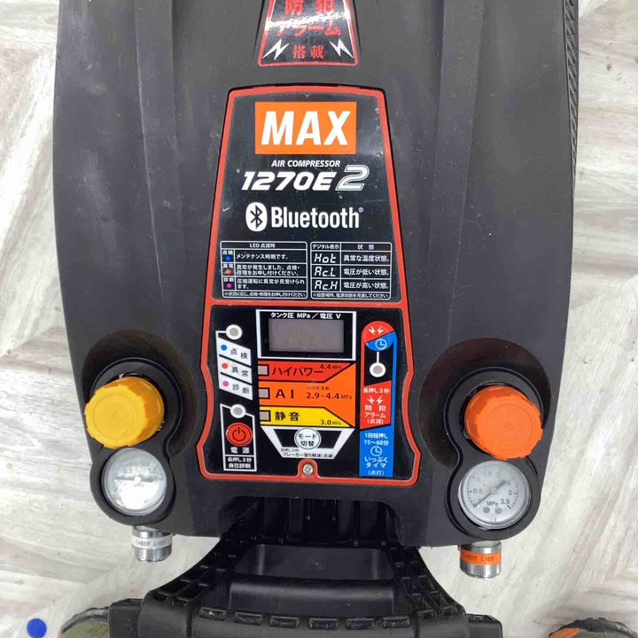 ★マックス(MAX) エアコンプレッサー AK-HL1270E2_ブラック【越谷店】