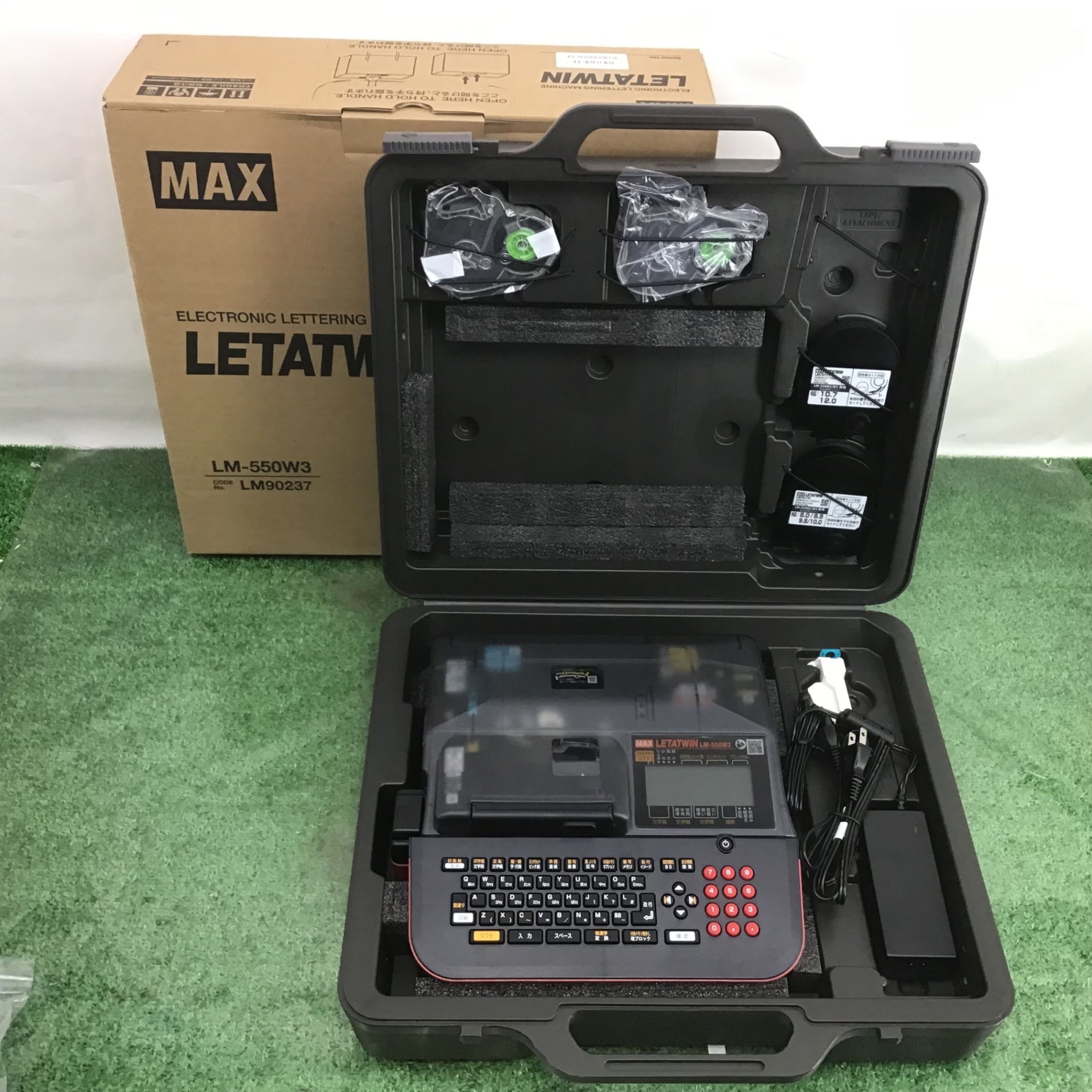 LETATWIN チューブマーカー LM-550W USB印刷機 マックス レタツイン LM