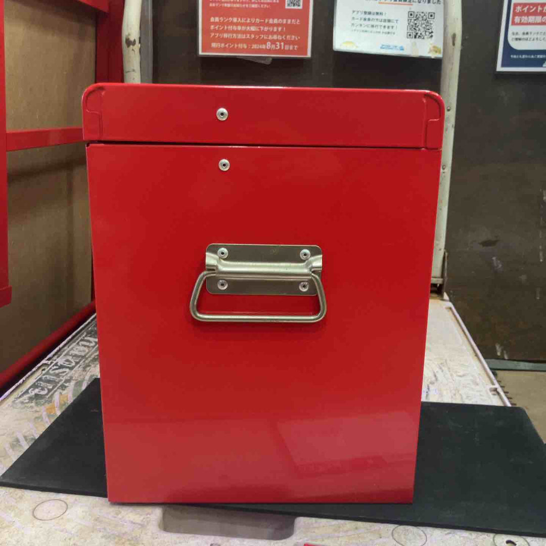 アストロプロダクツ トップチェスト6段 レッド 鍵あり【草加店】