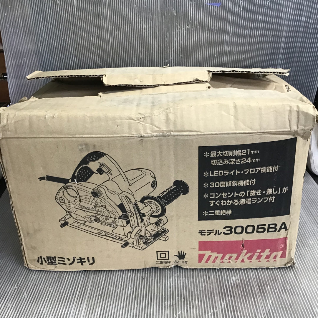 【中古美品】マキタ(makita) 小型ミゾキリ 溝切  3005BA【草加店】