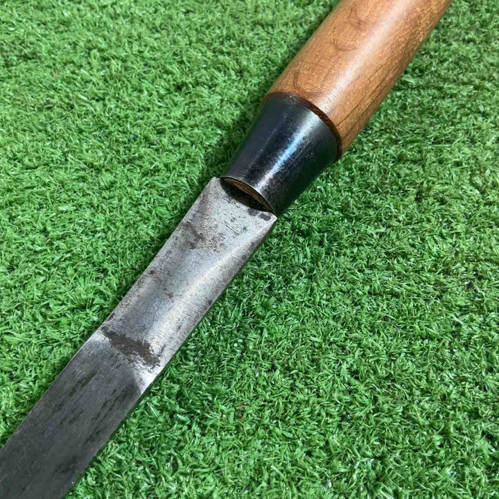 清忠作 向待鑿 叩き鑿 全長約250mm 刃幅約7mm 【川口店】