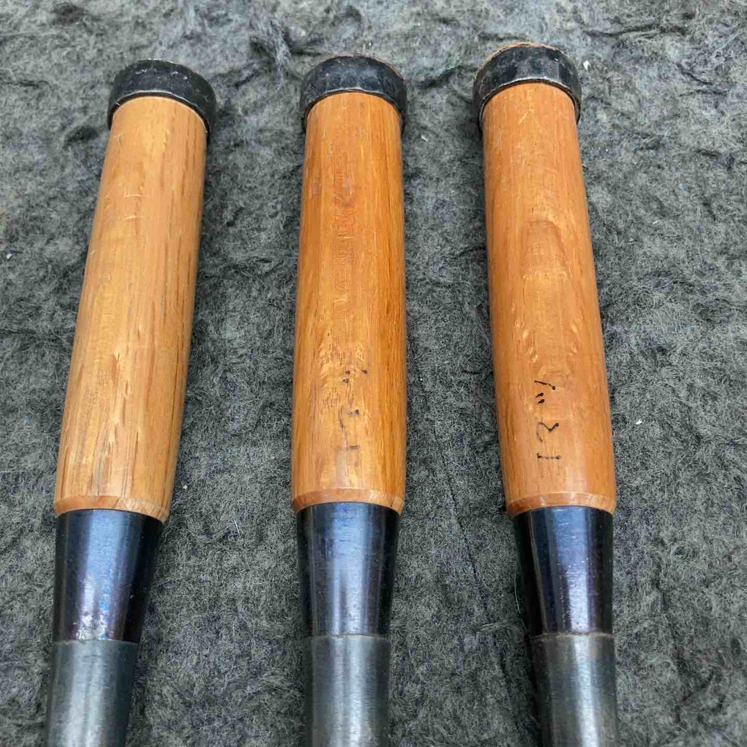 【中古・現状品】 正道 銘 鑿 のみ ＊3本組 【鴻巣店】