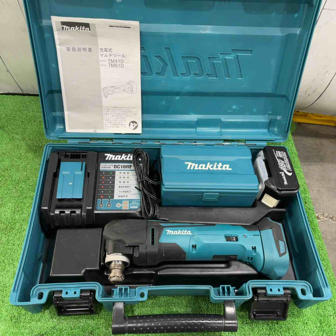 ☆マキタ(makita) 18V コードレスマルチツール TM51DRF 動作確認済【川口店】