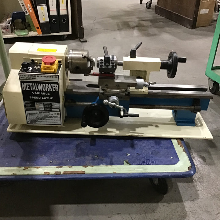 METALWORKER卓上小型旋盤100V金属加工【川口店】