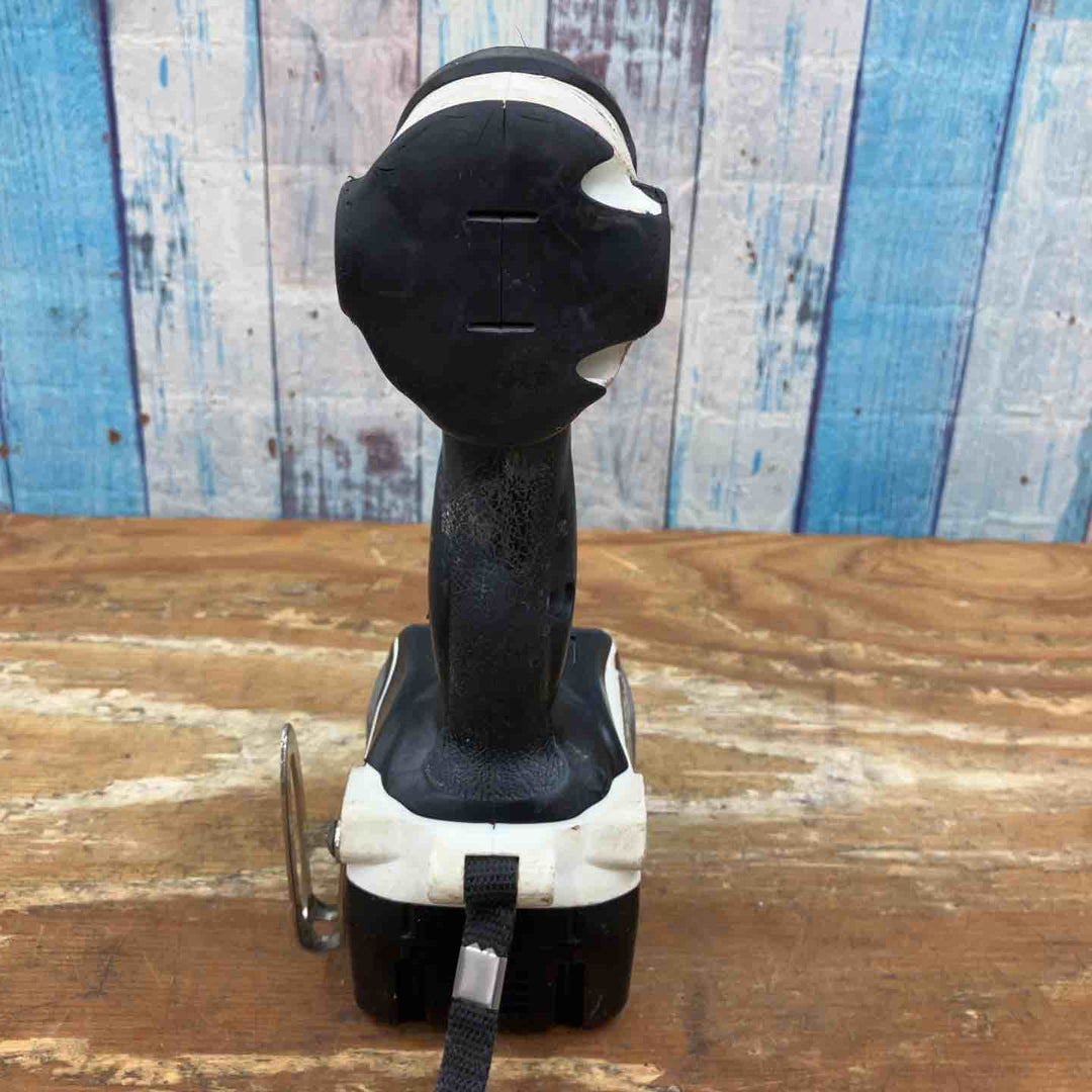 【中古品】★ハイコーキ(HIKOKI ※旧:日立工機) コードレスインパクトドライバー WH14DSL(2LSCK)(S) 14.4V フルセット 白色【柏店】