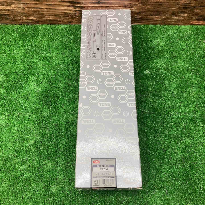 トネ(TONE) ソケットレンチセット 差込角12.7mm(1/2") 770M 内容16点 シルバー【川越店】